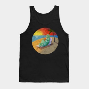 Dino Vacaciones Beach Tank Top